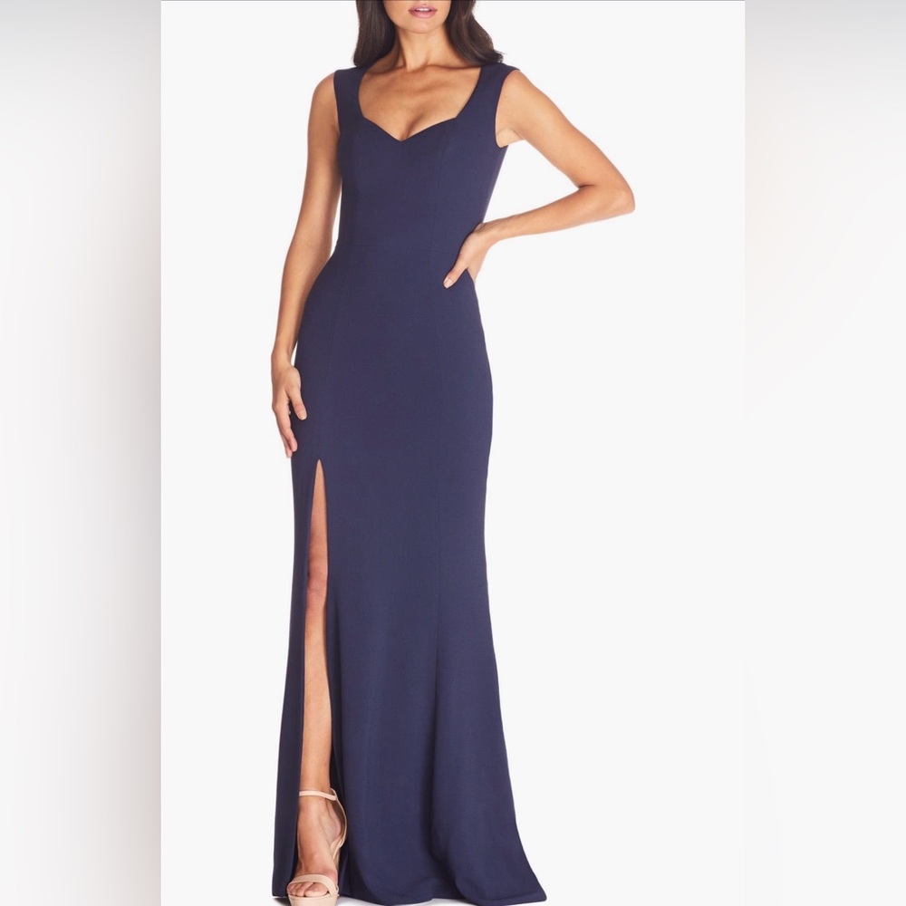 Dress the Population Monroe Side Slit Gown NWT Sz XS